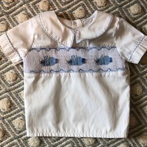 Collared bunny shirt